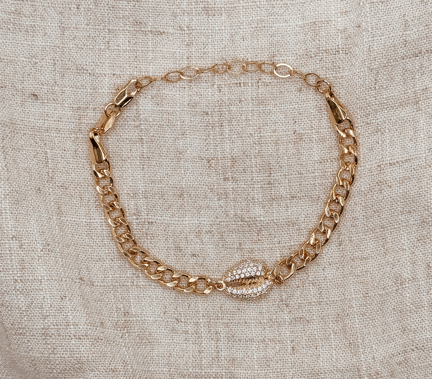 Sparkly Puka Bracelet
