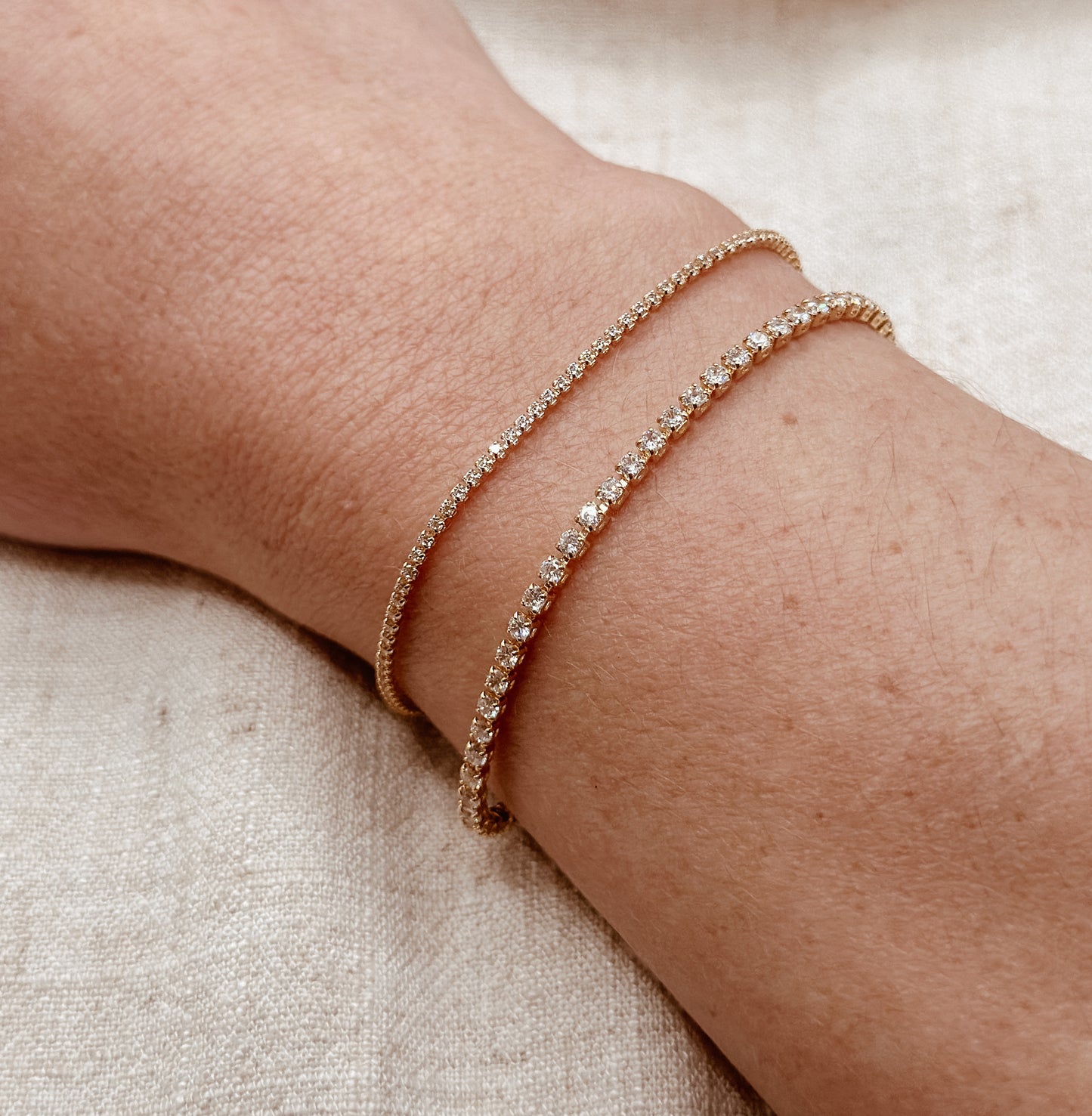 Tiny Tennis Bracelet
