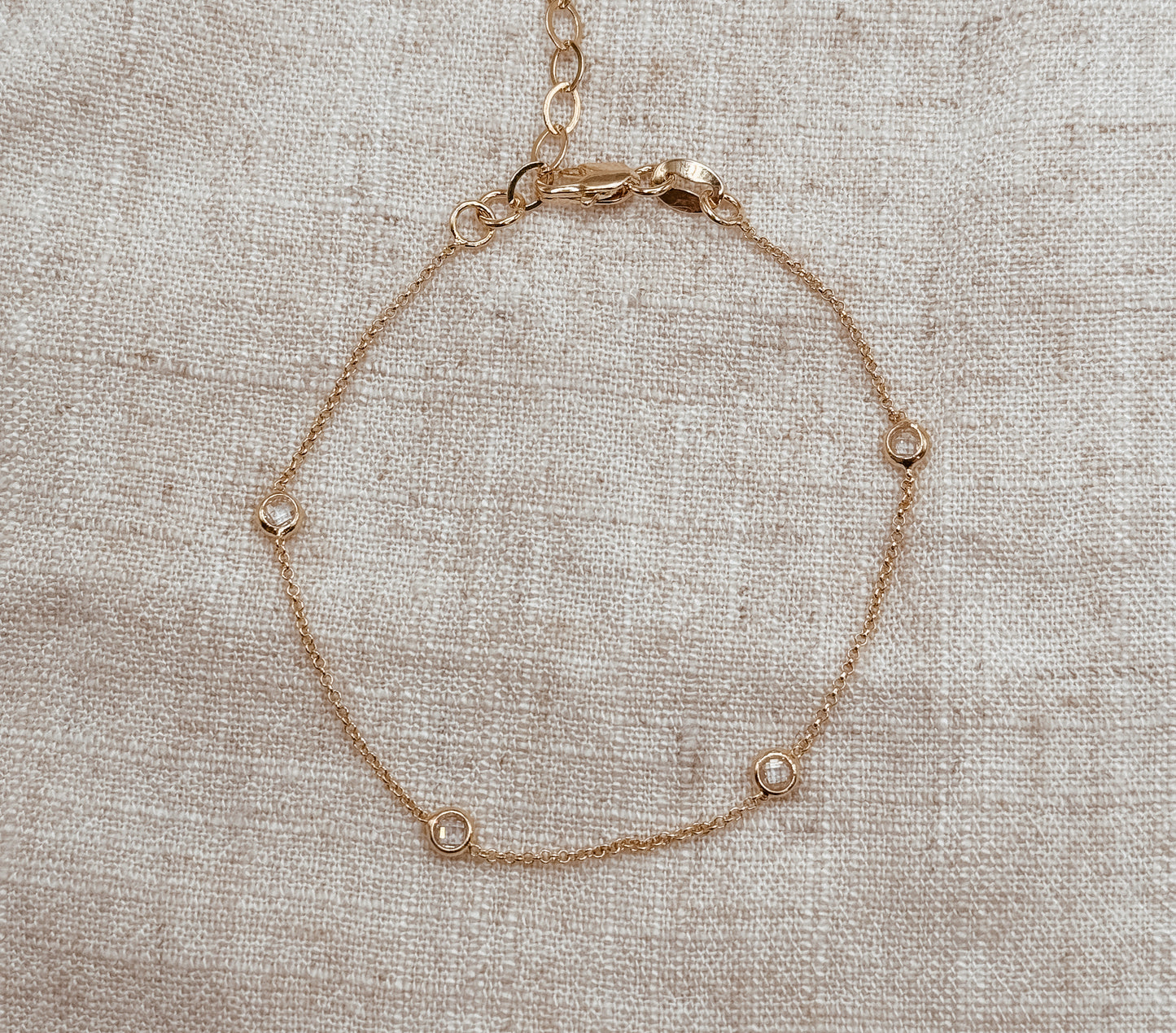 Spaced Bezel Bracelet