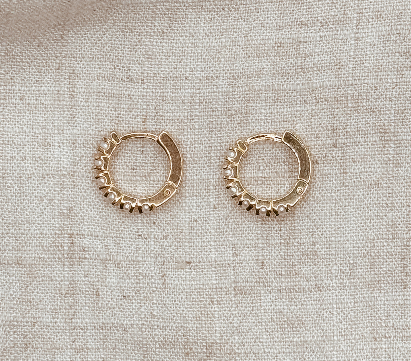 Freshwater Pearl Huggies