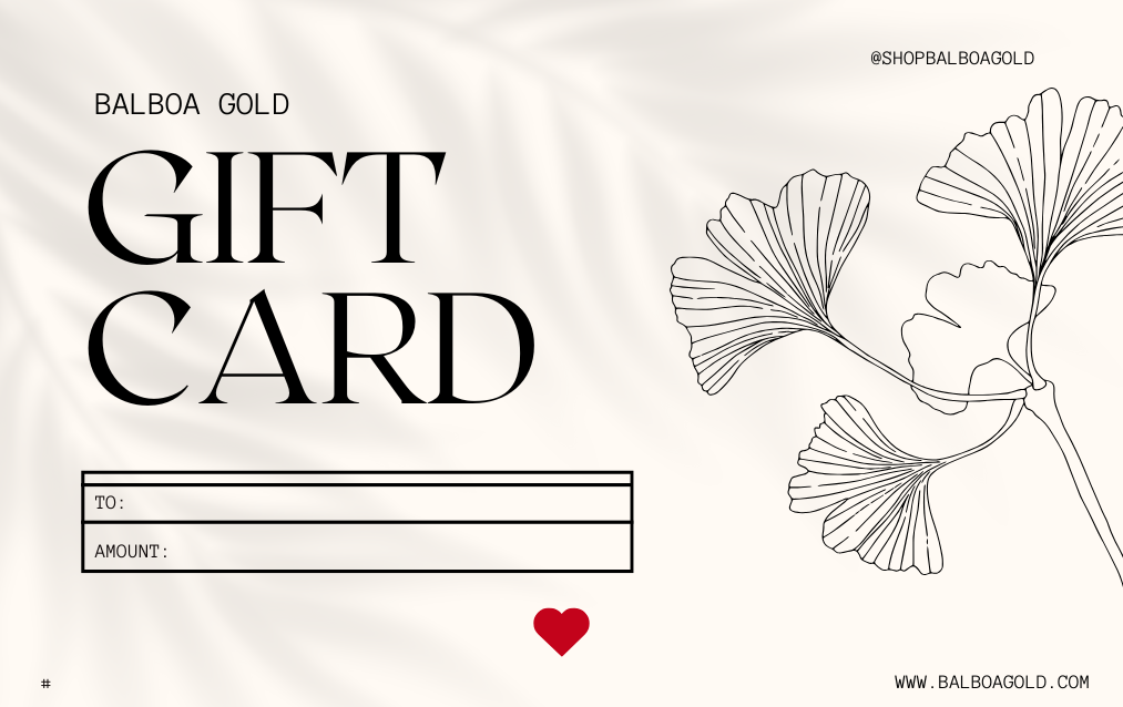 Balboa Gold Gift Card