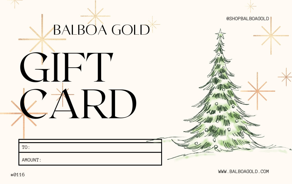 Balboa Gold Gift Card