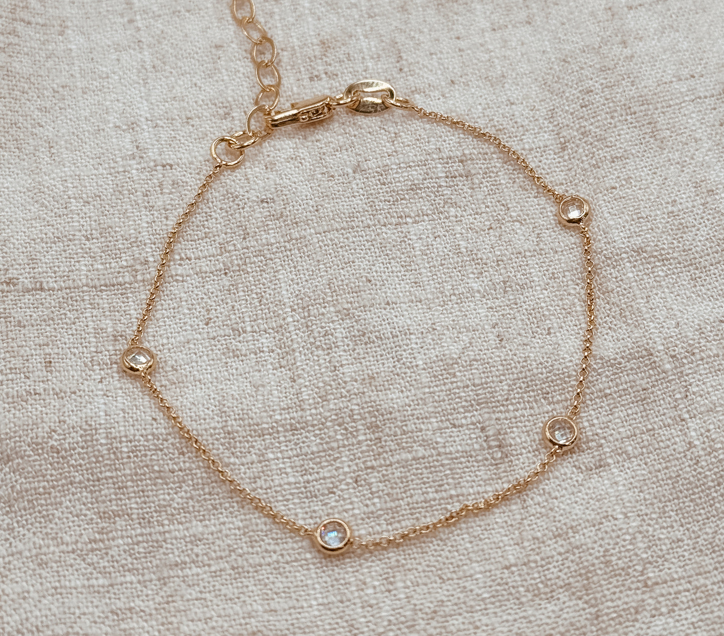 Spaced Bezel Bracelet