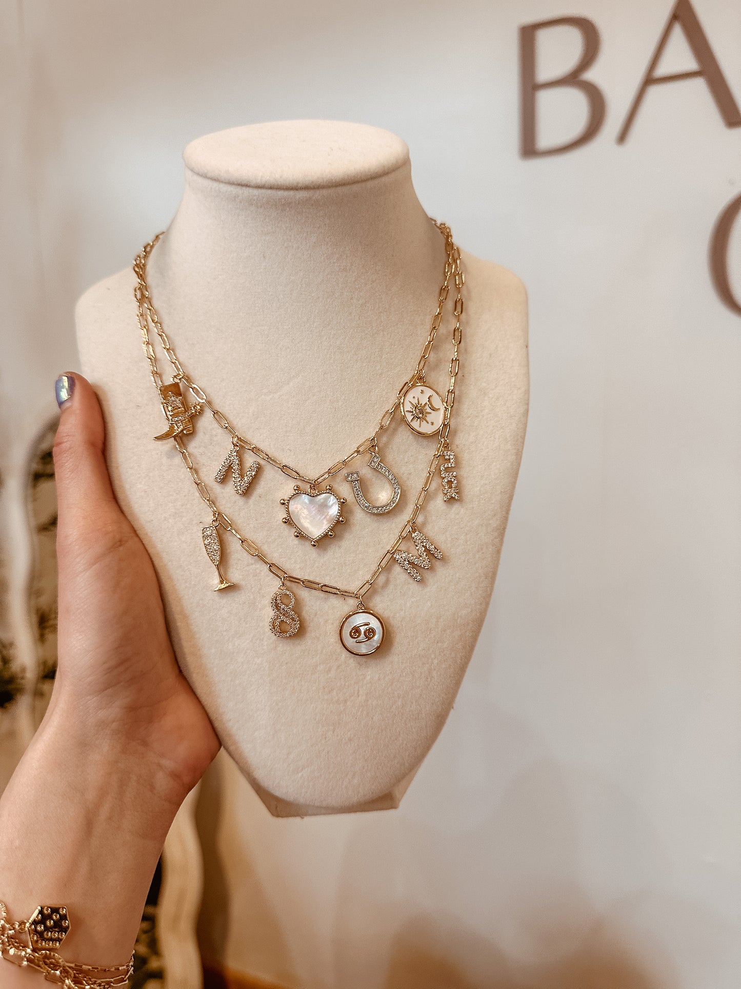 Charm Necklace/Bracelet Appointment BOOKING + DEPOSIT