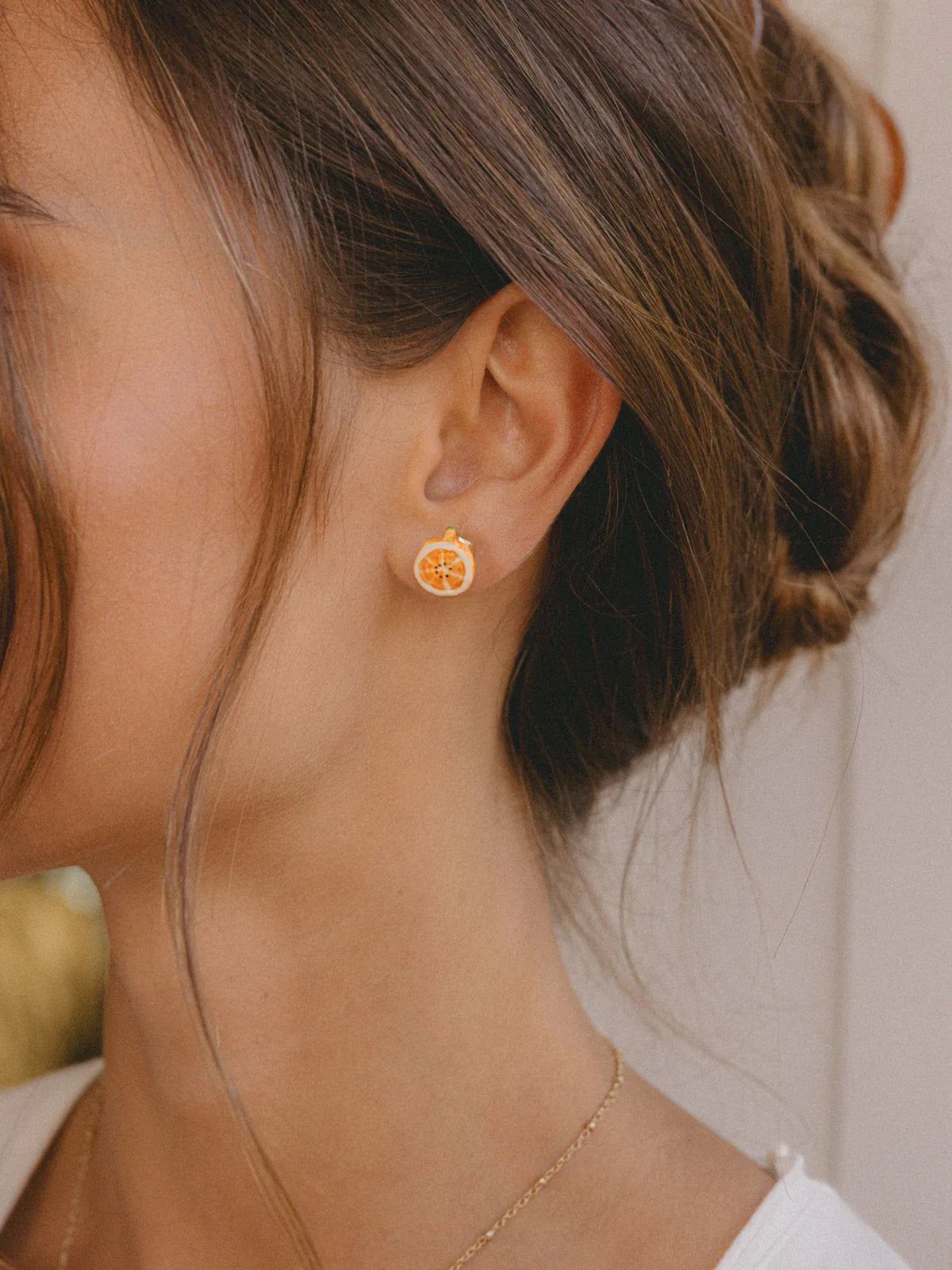 Orange Studs