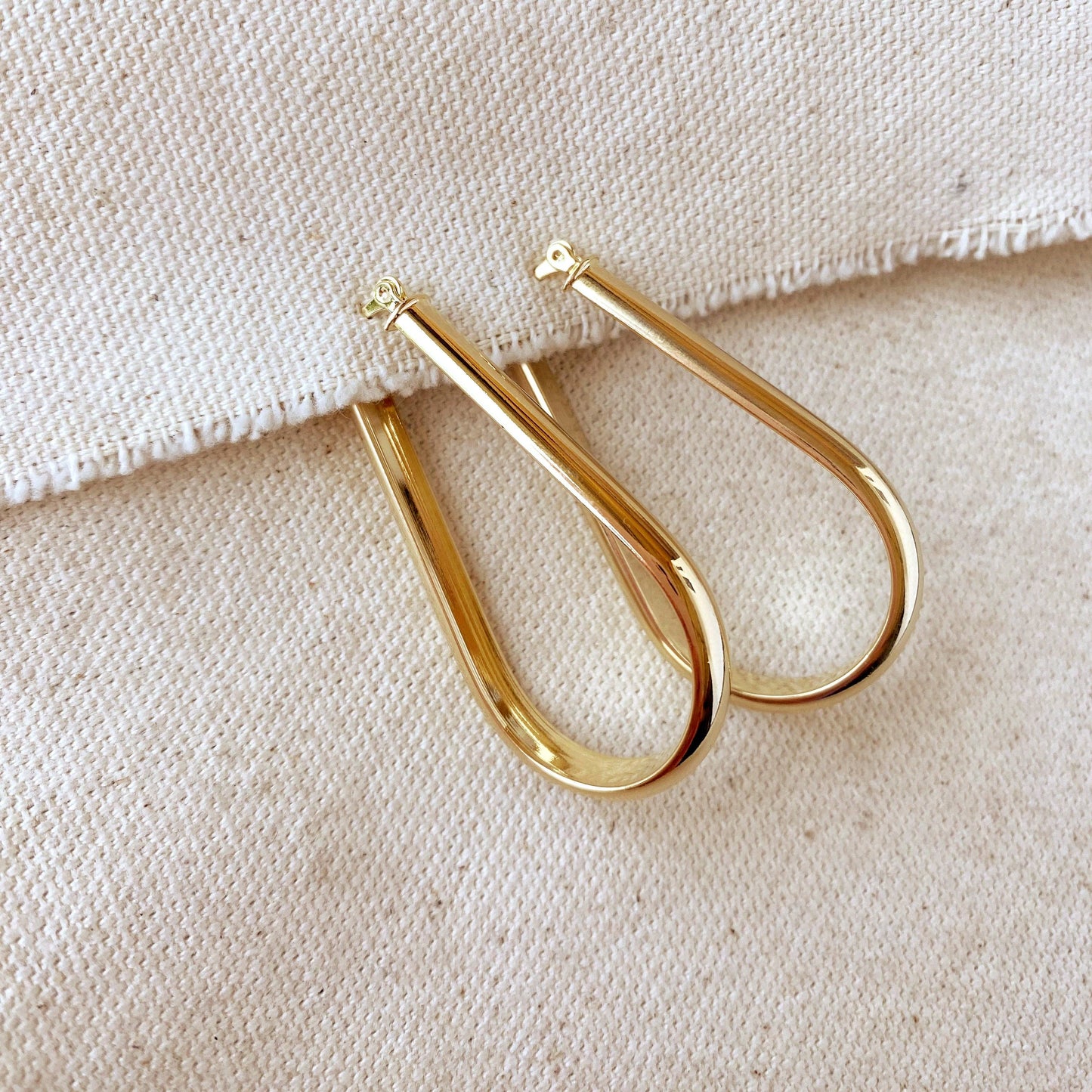 DroopyHoop  Earrings