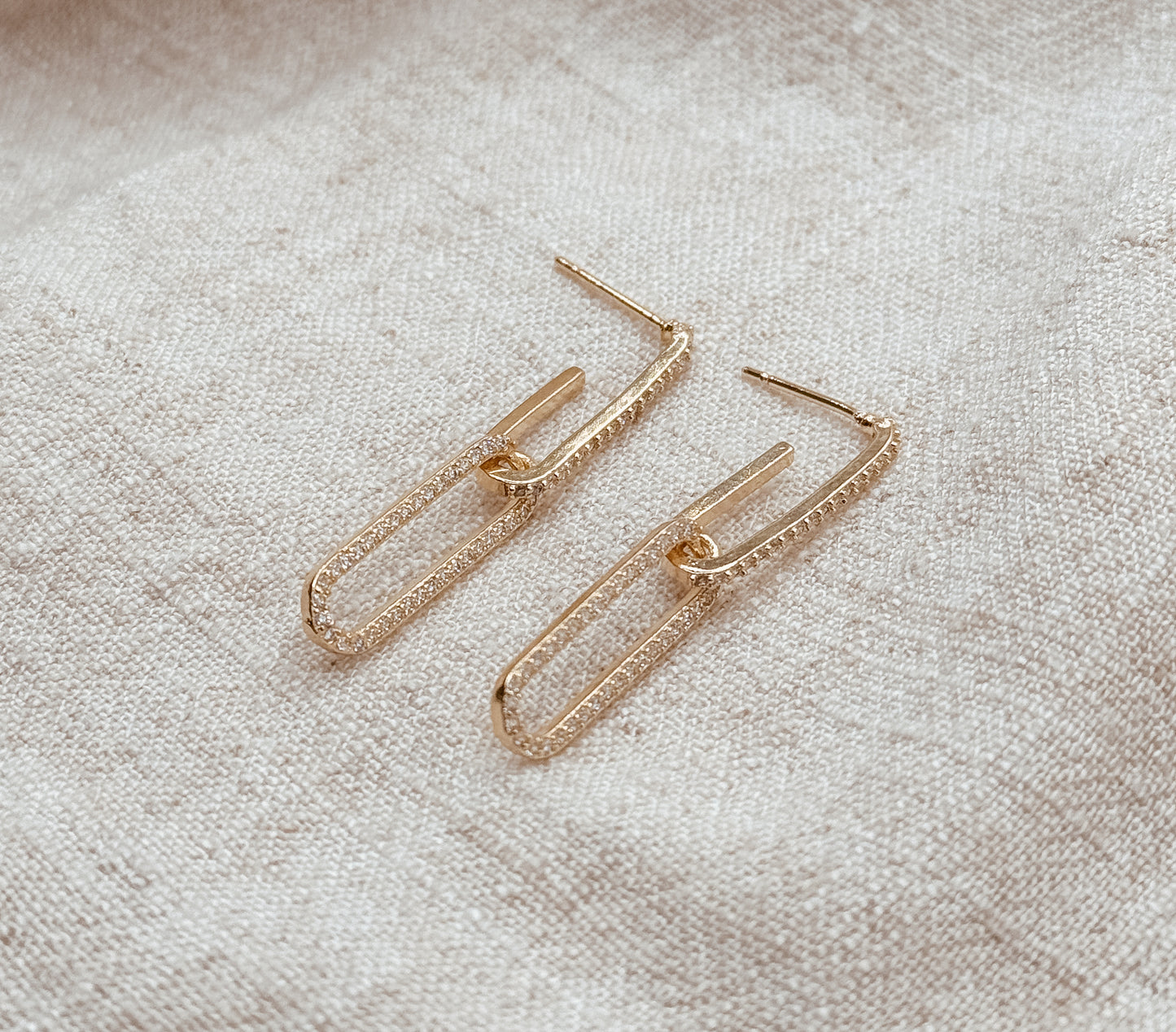 Paperclip Earrings