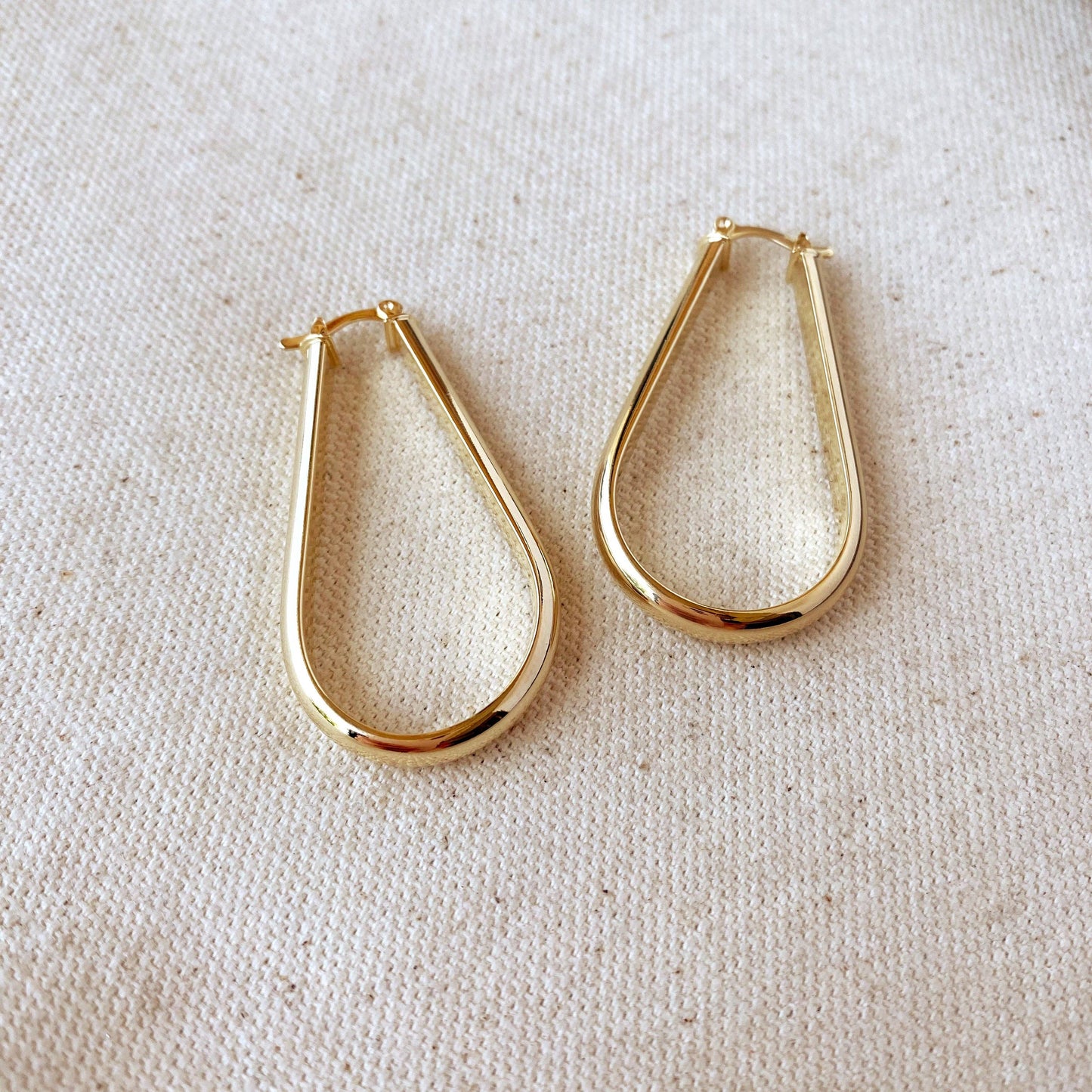 DroopyHoop  Earrings