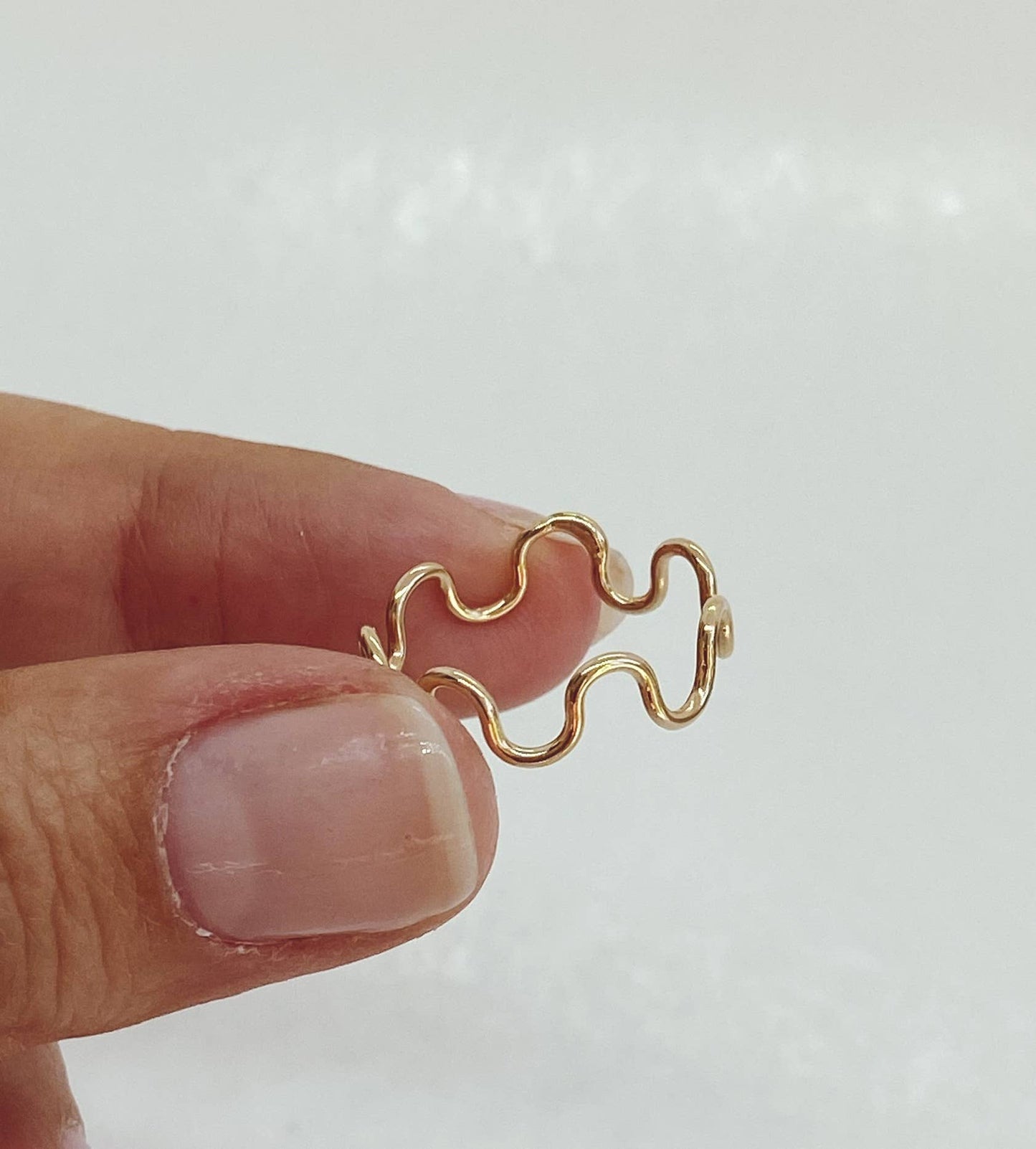 SS Squiggle Rings