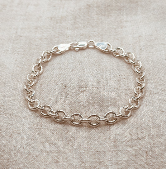 Sterling Silver Chunky Chain