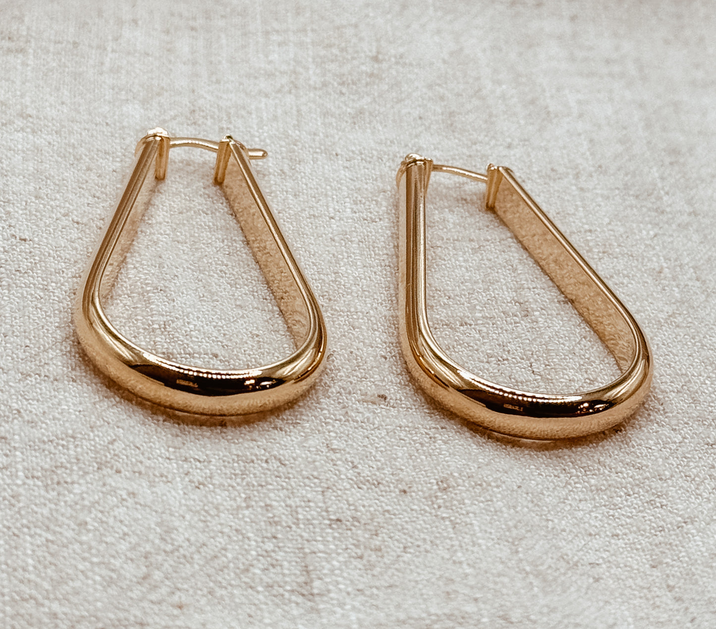 DroopyHoop  Earrings