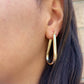 DroopyHoop  Earrings