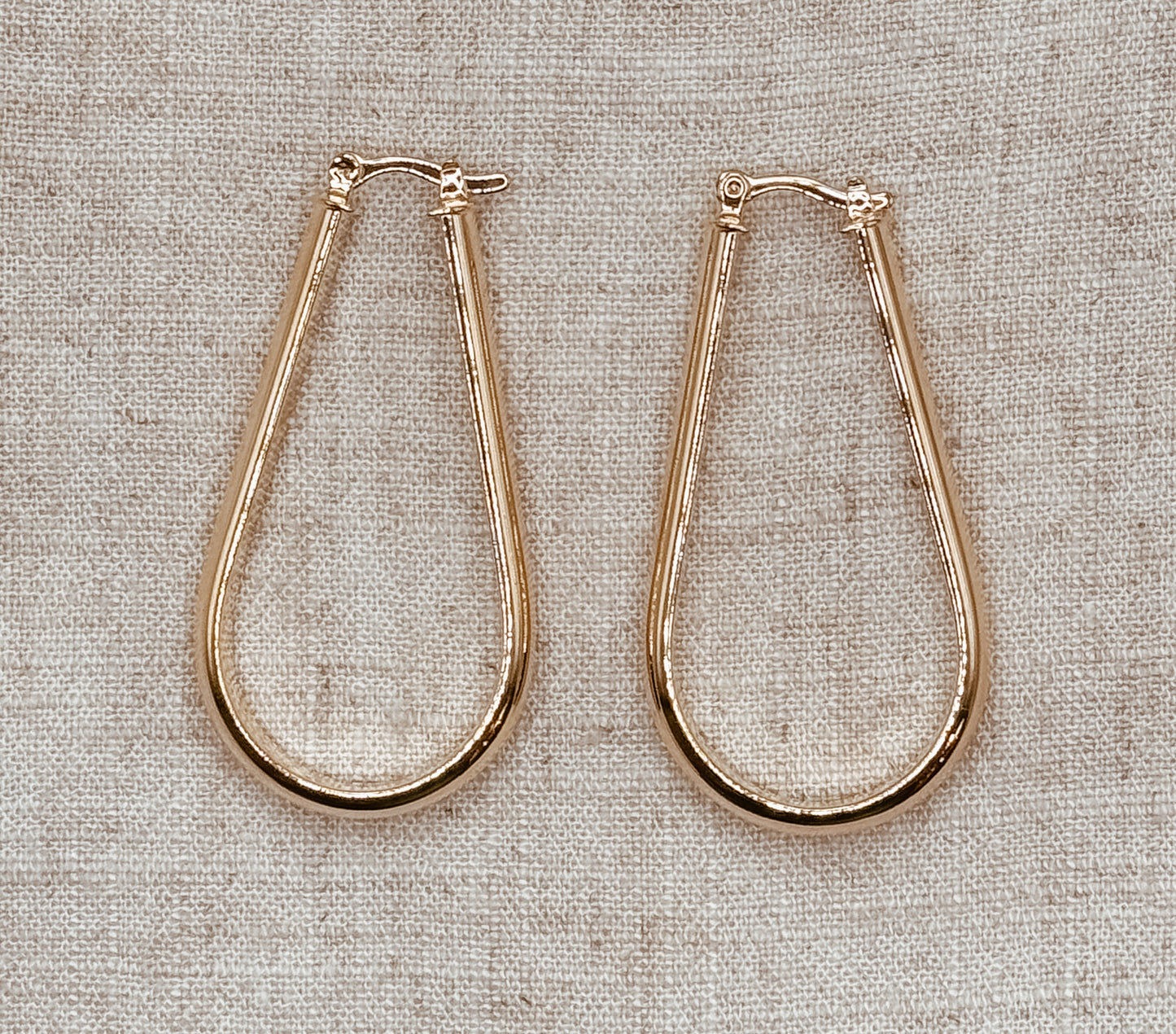 DroopyHoop  Earrings