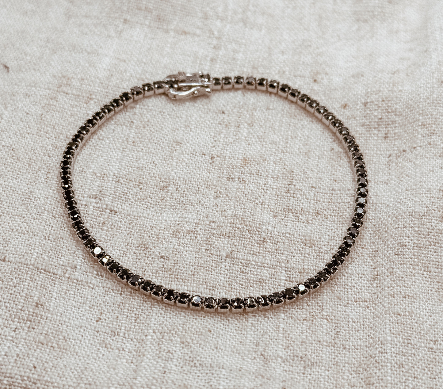 Sterling Silver Tennis Bracelet