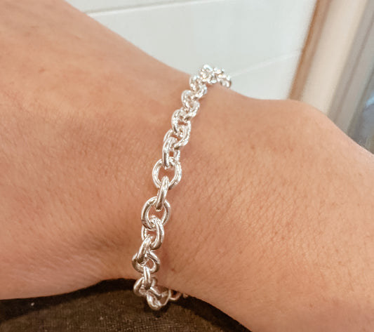 Sterling Silver Chunky Chain