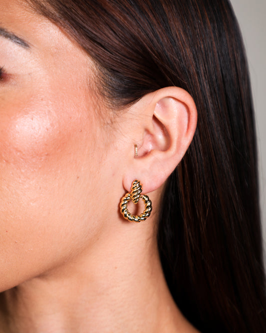 Croissant Drop Earrings