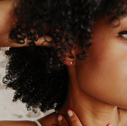 10k Yellow Gold Cluster