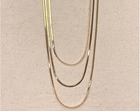 3mm Herringbone Necklace