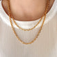 Gorgeous Unique 18k Gold Filled Link Chain