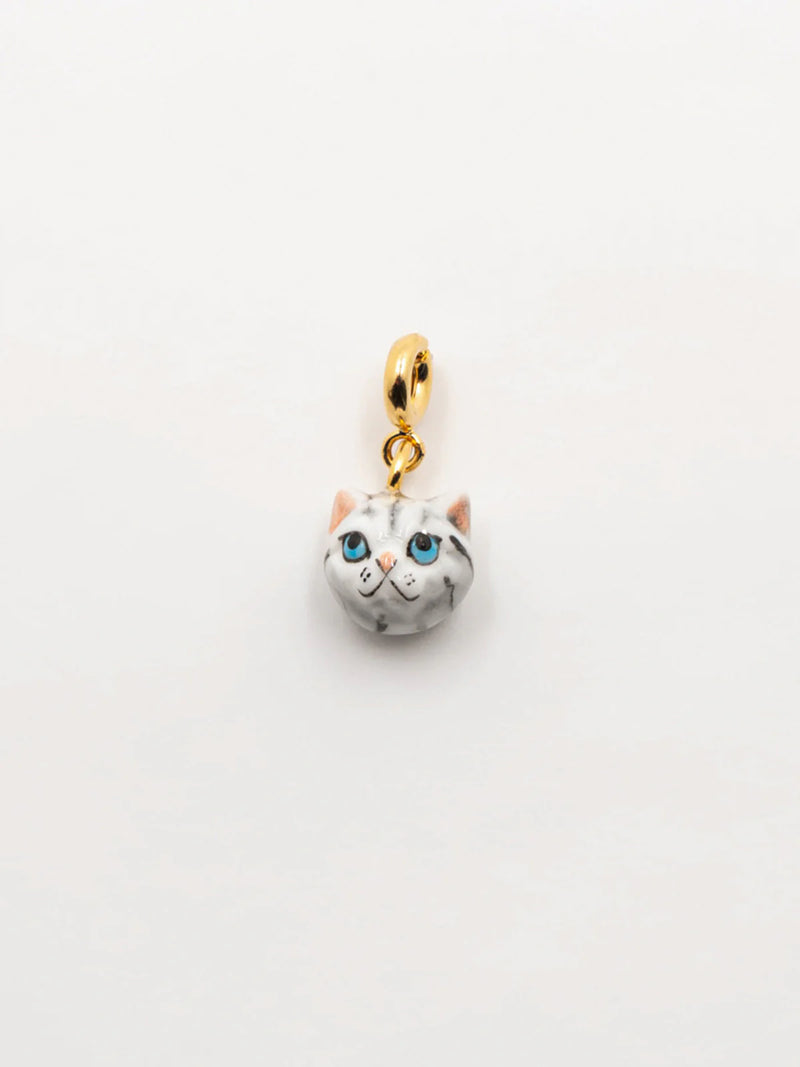 Cat Head Charm