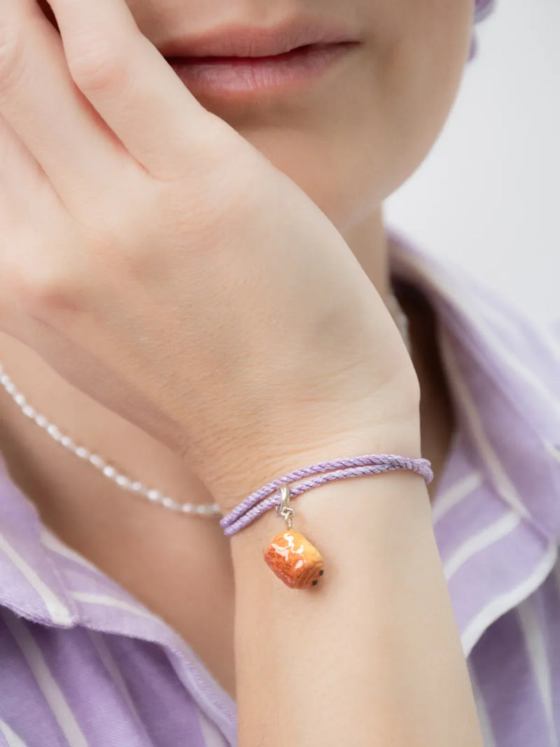 Chocolate Croissant Charm