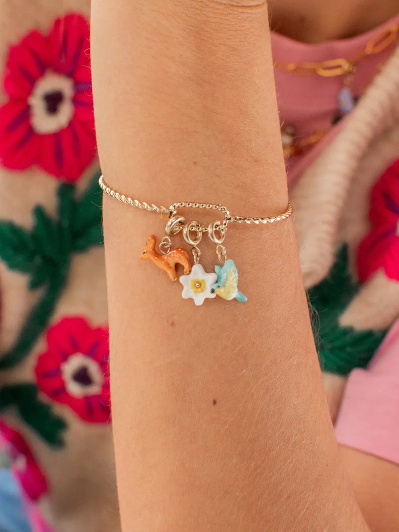 Gold filled jewelry on model — Balboa Gold, Costa Mesa CA