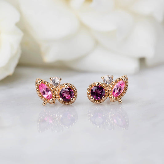 Pink Dream Studs