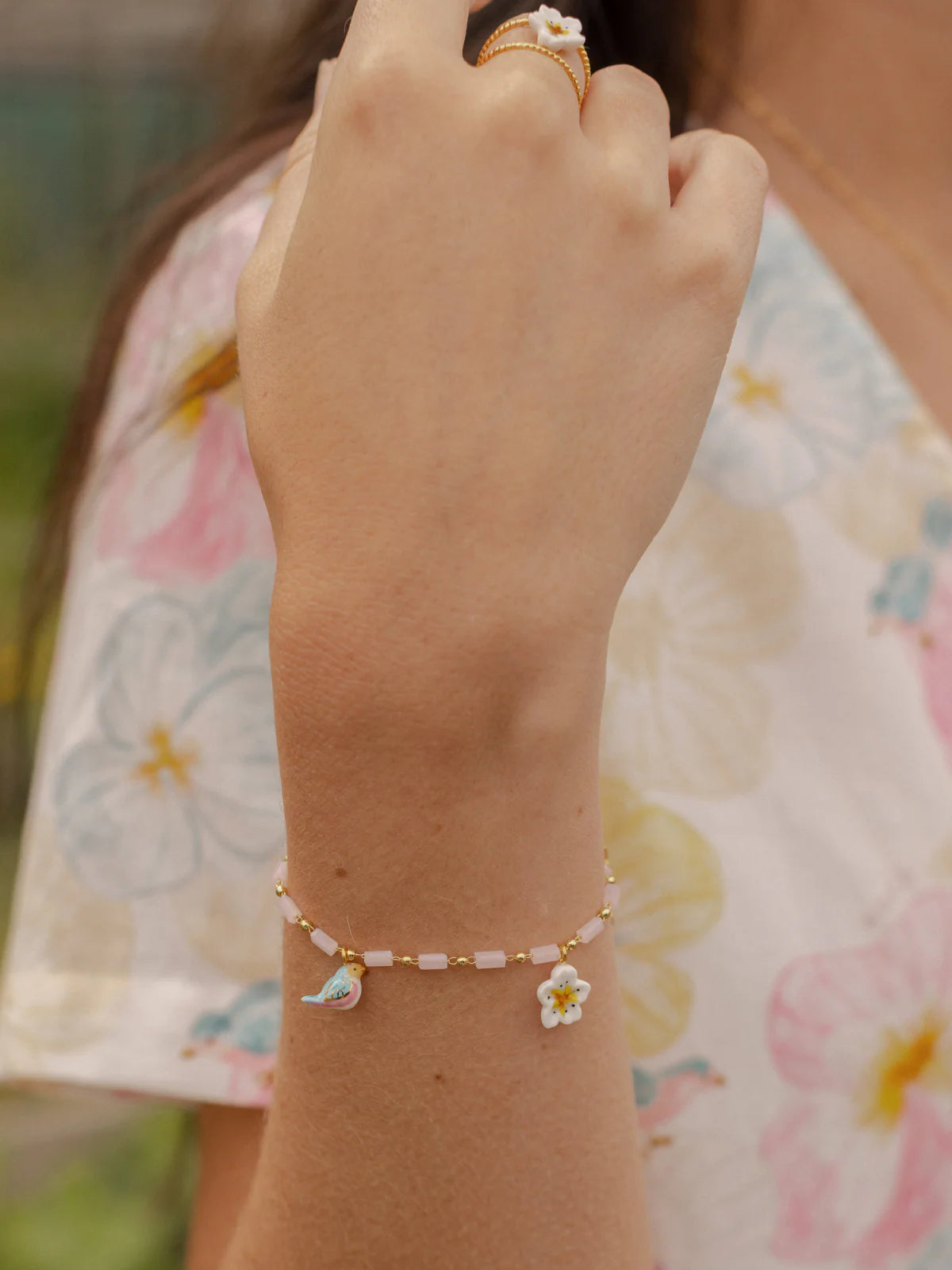 Harvest Time Bird Bracelet