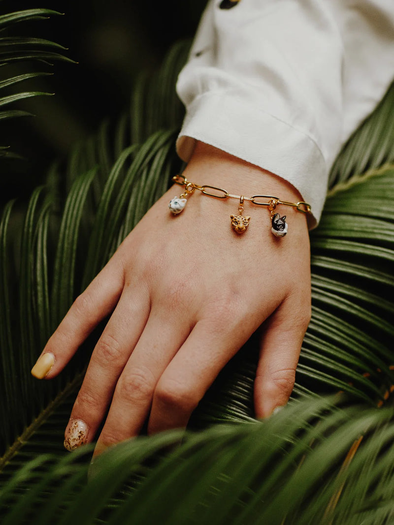 Gold filled jewelry on model — Balboa Gold, Costa Mesa CA