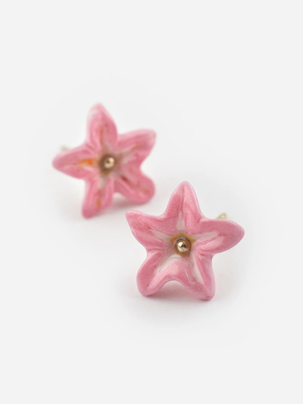 Pink Lily Studs