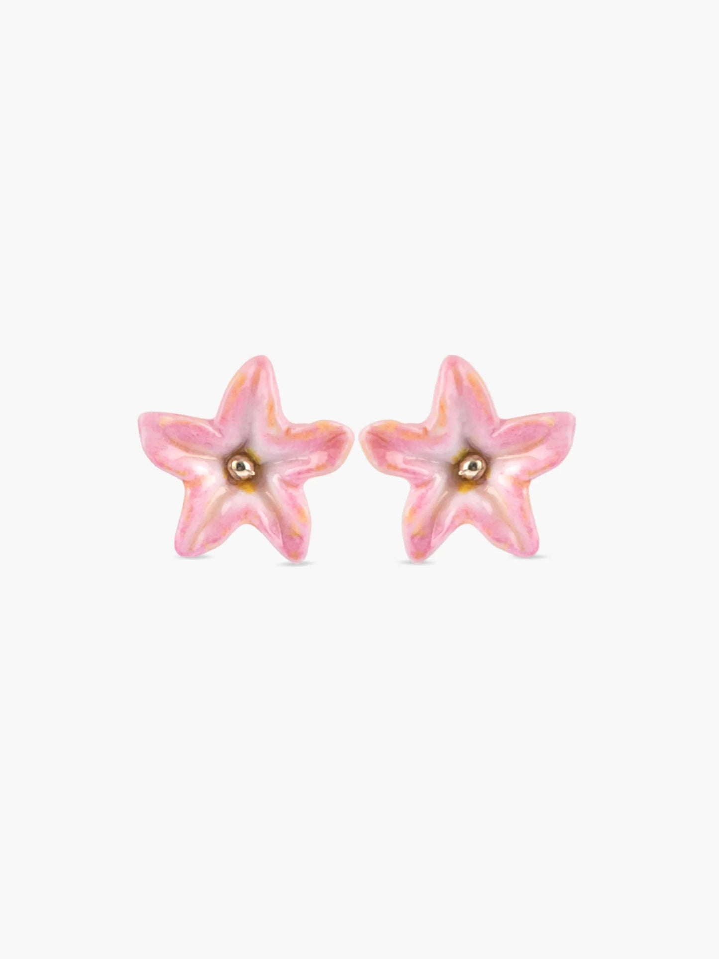 Pink Lily Studs
