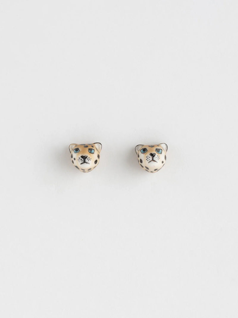 Leopard Head Studs