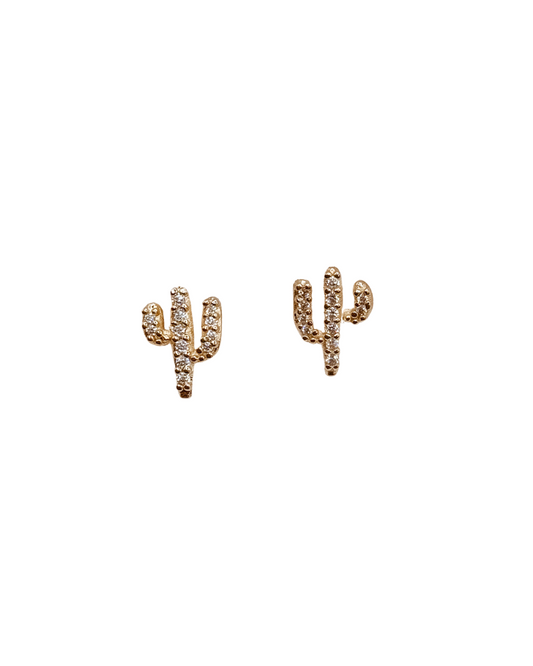 Cactus Stud Earrings