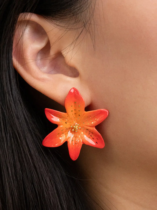 Tiger Lily Studs