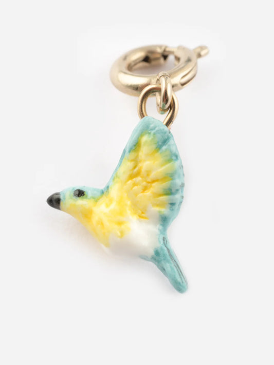 Blue Warbler Charm